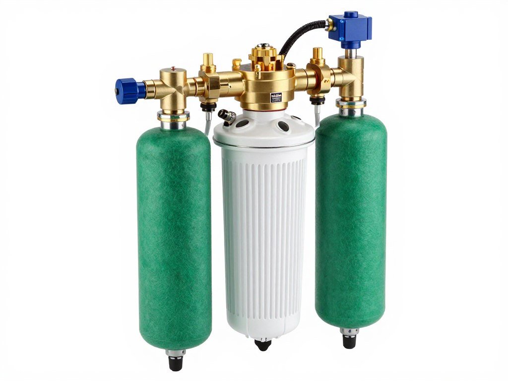 Pelican Premium water filtration system with green tanks Pelican Premium water filtration system with green tanks