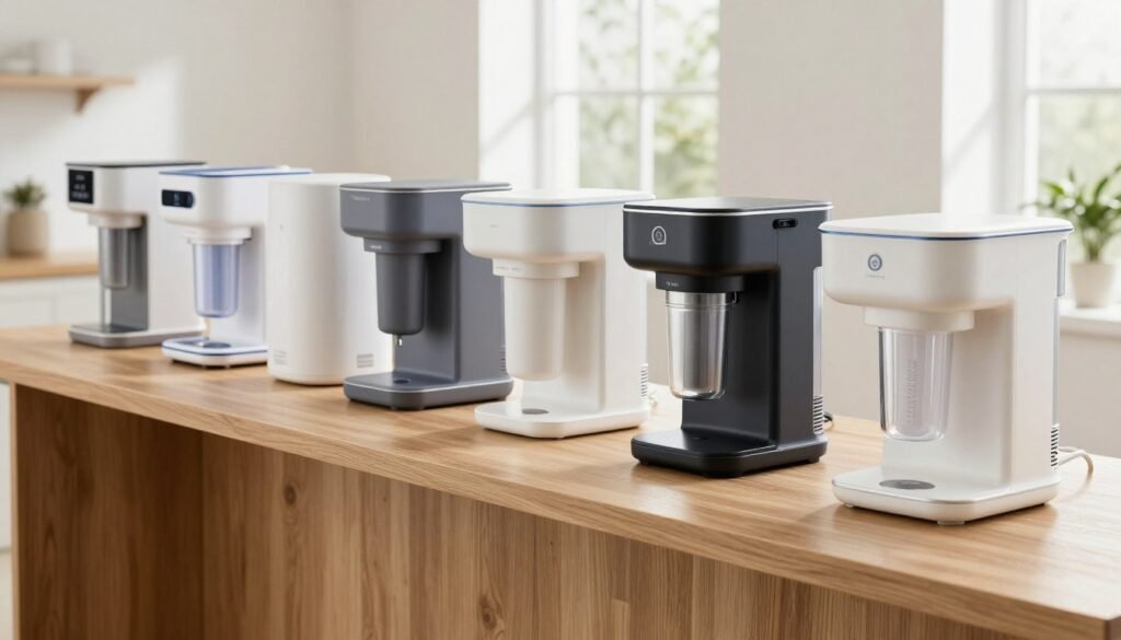 Side-by-side comparison of multiple countertop water filters for off-grid homes Side-by-side comparison of multiple countertop water filters for off-grid homes