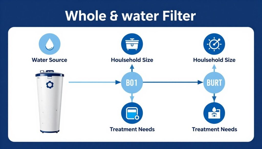 decision flowchart for choosing water filter decision flowchart for choosing water filter