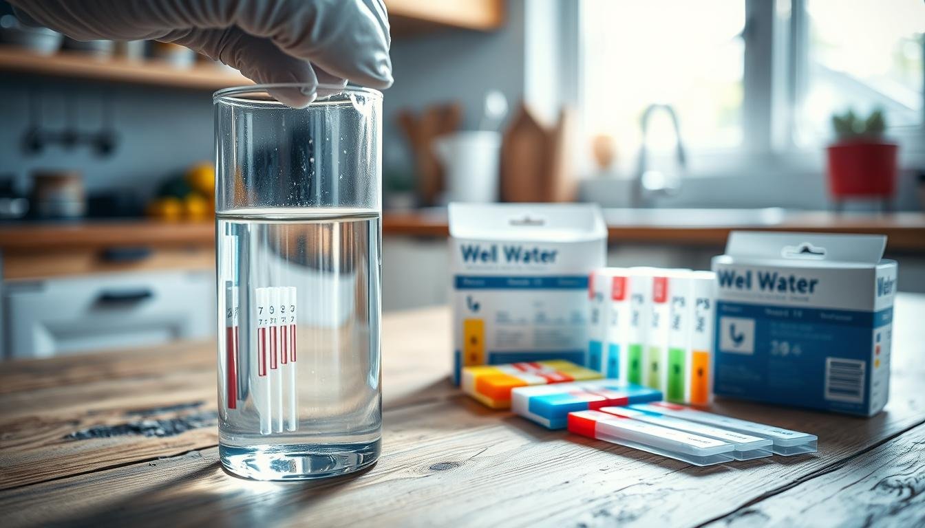 how to test well water at home