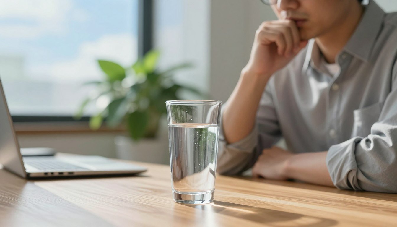 Can drinking water reduce cortisol?
