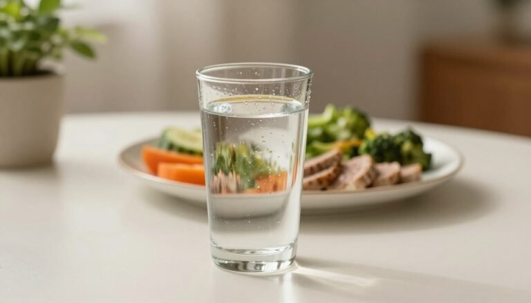 Does drinking water help Zepbound nausea?