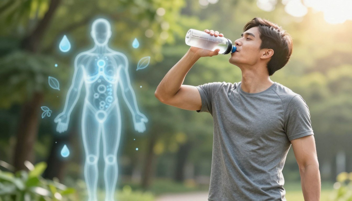 Does your body adjust when you start drinking more water?