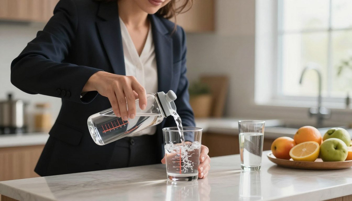 How much water should a 200 lb woman drink to lose weight?