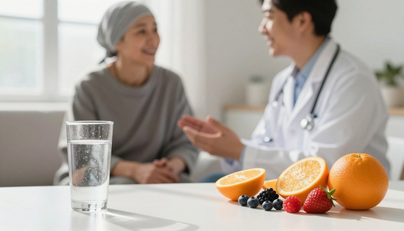 How much water to drink during chemo?