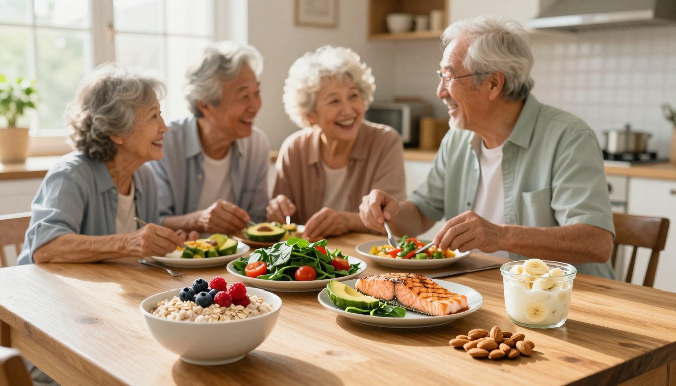 What are 5 foods that seniors should eat every day?