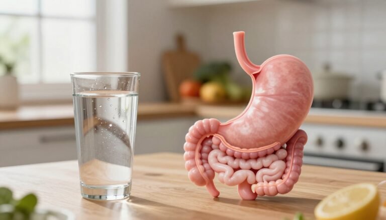 Why should you wait 30 minutes to drink after eating?